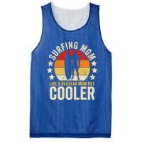 Surfing Mom Like A Regular Mom But Cooler Mother's Day Gift Mesh Reversible Basketball Jersey Tank