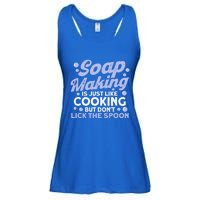 Soap Making Lovers Don't Lick The Spoon Soap Maker Great Gift Ladies Essential Flowy Tank