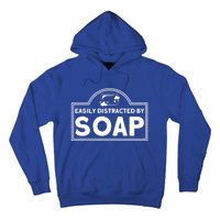 Soap Making Lovers Easily Distracted By Soap Maker Cool Gift Hoodie