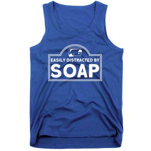 Soap Making Lovers Easily Distracted By Soap Maker Cool Gift Tank Top