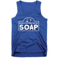 Soap Making Lovers Easily Distracted By Soap Maker Cool Gift Tank Top