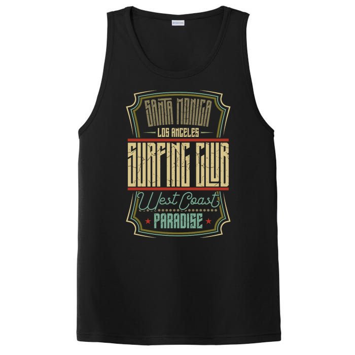 Santa Monica Los Angeles Surfing Club PosiCharge Competitor Tank