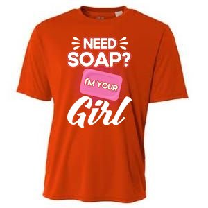 Soap Making Lovers I'm Your Soap Maker Cool Gift Cooling Performance Crew T-Shirt