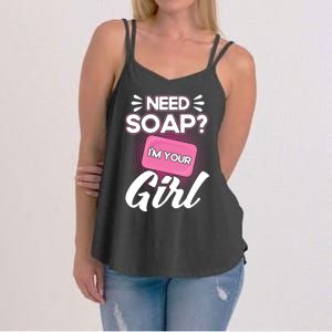 Soap Making Lovers I'm Your Soap Maker Cool Gift Women's Strappy Tank