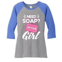 Soap Making Lovers I'm Your Soap Maker Cool Gift Women's Tri-Blend 3/4-Sleeve Raglan Shirt