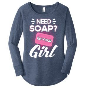 Soap Making Lovers I'm Your Soap Maker Cool Gift Women's Perfect Tri Tunic Long Sleeve Shirt