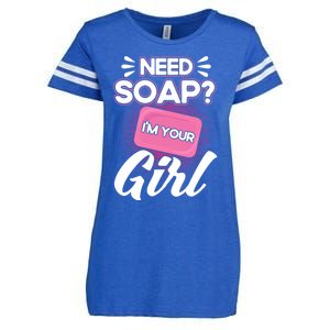 Soap Making Lovers I'm Your Soap Maker Cool Gift Enza Ladies Jersey Football T-Shirt