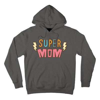 Super Mom Lighting Bolt Gift Hoodie