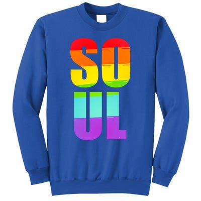 Soul Mate Lgbtq Pride Matching Gay Lesbian Couple Rainbow Gift Sweatshirt