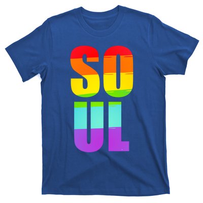 Soul Mate Lgbtq Pride Matching Gay Lesbian Couple Rainbow Gift T-Shirt