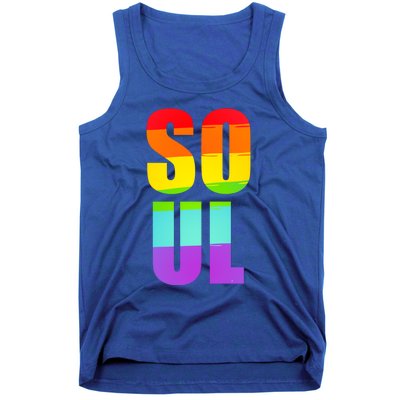 Soul Mate Lgbtq Pride Matching Gay Lesbian Couple Rainbow Gift Tank Top