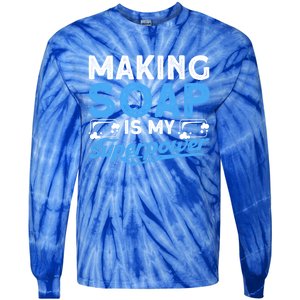 Soap Making Lovers Soap Maker Gift Tie-Dye Long Sleeve Shirt