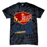 Santa Monica LA Los Angeles Retro Surf Beach Tie-Dye T-Shirt