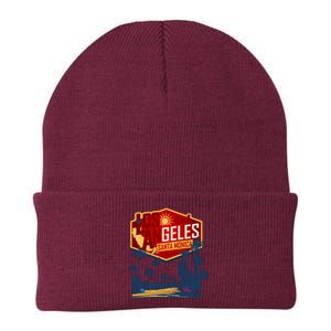 Santa Monica LA Los Angeles Retro Surf Beach Knit Cap Winter Beanie