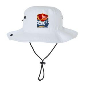 Santa Monica LA Los Angeles Retro Surf Beach Legacy Cool Fit Booney Bucket Hat