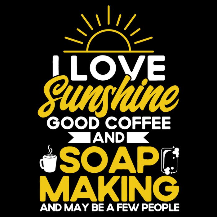 Soap Making Lovers Sunshine Good Coffee Soap Maker Cute Gift Cooling Performance Crew T-Shirt