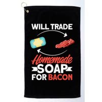Soap Making Lovers Will Trade Bacon Homemade Soap Maker Gift Golf Towel