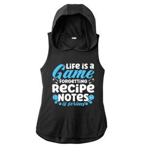 Soap Making Lovers Life Is A Game Recipe Notes Soap Maker Funny Gift Ladies PosiCharge Tri-Blend Wicking Draft Hoodie Tank