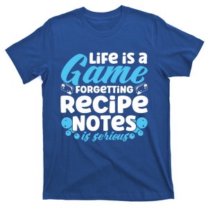 Soap Making Lovers Life Is A Game Recipe Notes Soap Maker Funny Gift T-Shirt