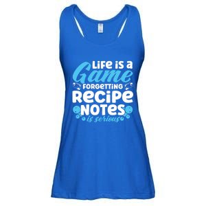 Soap Making Lovers Life Is A Game Recipe Notes Soap Maker Funny Gift Ladies Essential Flowy Tank