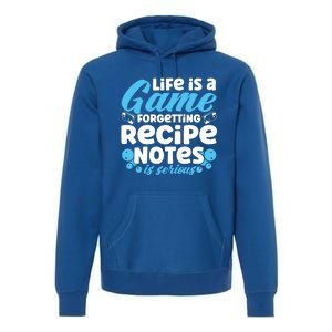 Soap Making Lovers Life Is A Game Recipe Notes Soap Maker Funny Gift Premium Hoodie