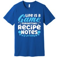 Soap Making Lovers Life Is A Game Recipe Notes Soap Maker Funny Gift Premium T-Shirt