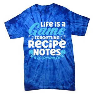 Soap Making Lovers Life Is A Game Recipe Notes Soap Maker Funny Gift Tie-Dye T-Shirt