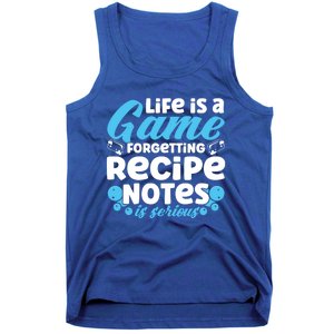 Soap Making Lovers Life Is A Game Recipe Notes Soap Maker Funny Gift Tank Top