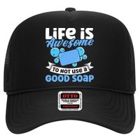 Soap Making Lovers Life Is Awesome Good Soap Maker Cool Gift Hat