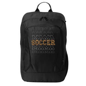 Soccer Mama Leopard Print Boho City Backpack