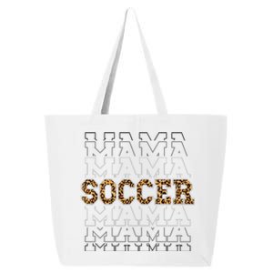 Soccer Mama Leopard Print Boho 25L Jumbo Tote