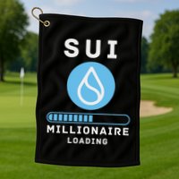 Sui Millionaire Loading Golf Towel