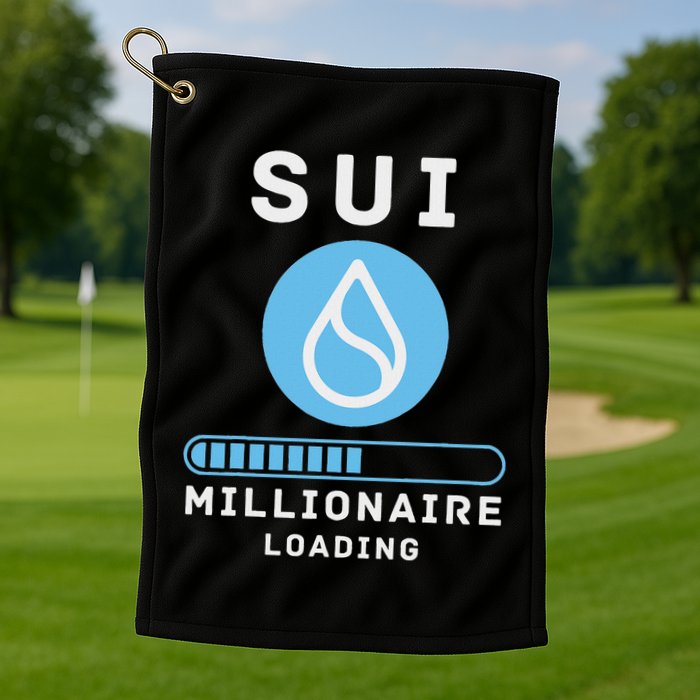 Sui Millionaire Loading Golf Towel