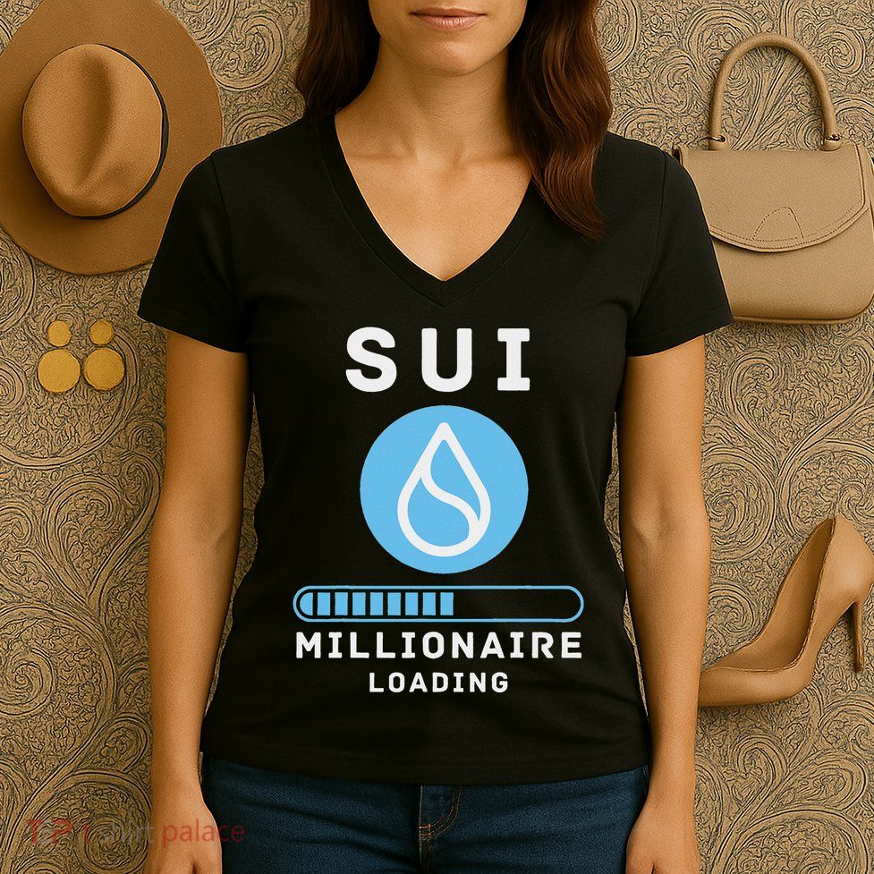Sui Millionaire Loading Women's V-Neck T-Shirt
