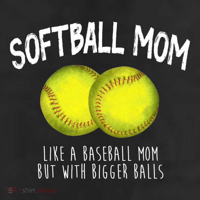 Softball Mom Like A Baseball Mom With Bigger Balls Funny Trucker Hat