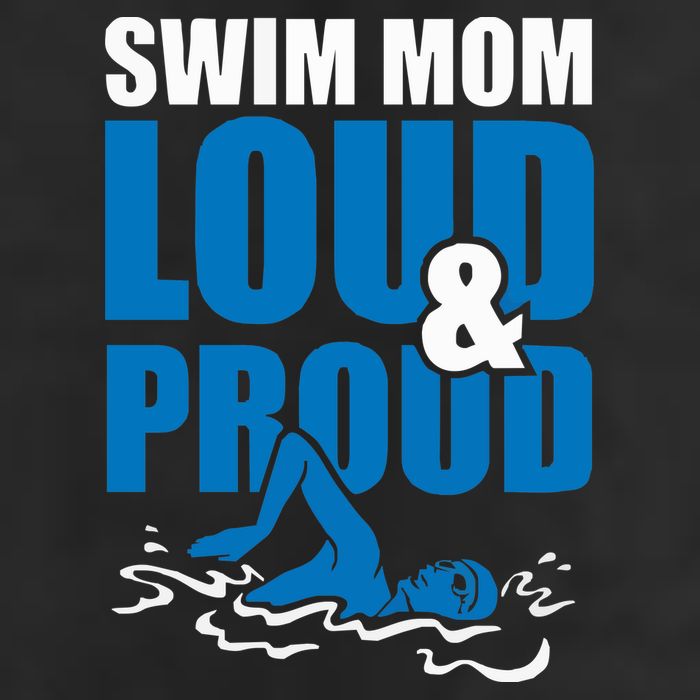 Swim Mom Loud And Proud Sports Athlete Athletic Hat