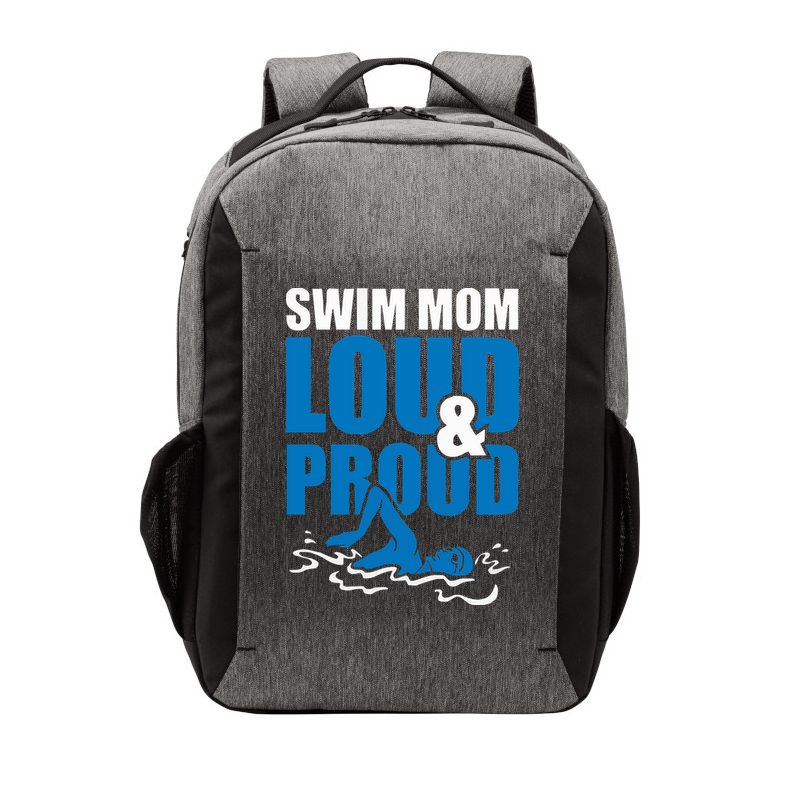Swim Mom Loud And Proud Sports Athlete Athletic Vector Backpack