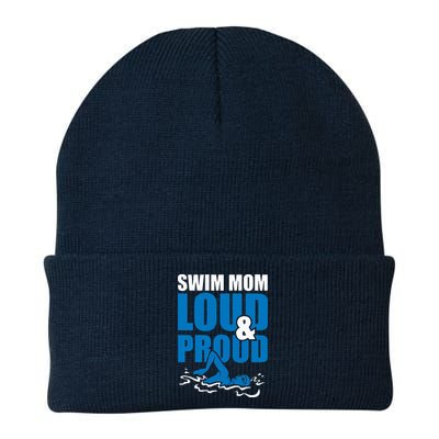 Swim Mom Loud And Proud Sports Athlete Athletic Beanie