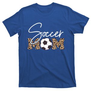 Soccer Mom Leopard Print Ball Great Gift T-Shirt