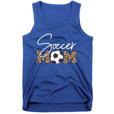 Soccer Mom Leopard Print Ball Great Gift Tank Top