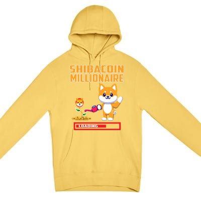 Shibacoin Millionaire Loading Premium Pullover Hoodie