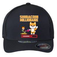 Shibacoin Millionaire Loading Flexfit Unipanel Trucker Cap