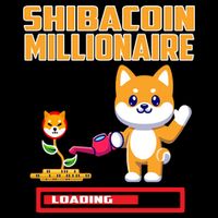 Shibacoin Millionaire Loading Flexfit Unipanel Trucker Cap