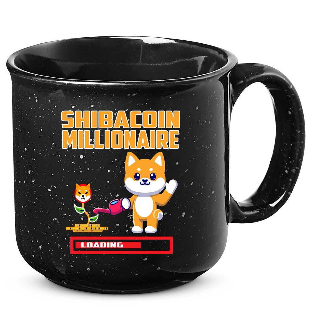 Shibacoin Millionaire Loading 15oz Campfire Ceramic Mug