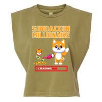 Shibacoin Millionaire Loading Garment-Dyed Women's Muscle Tee