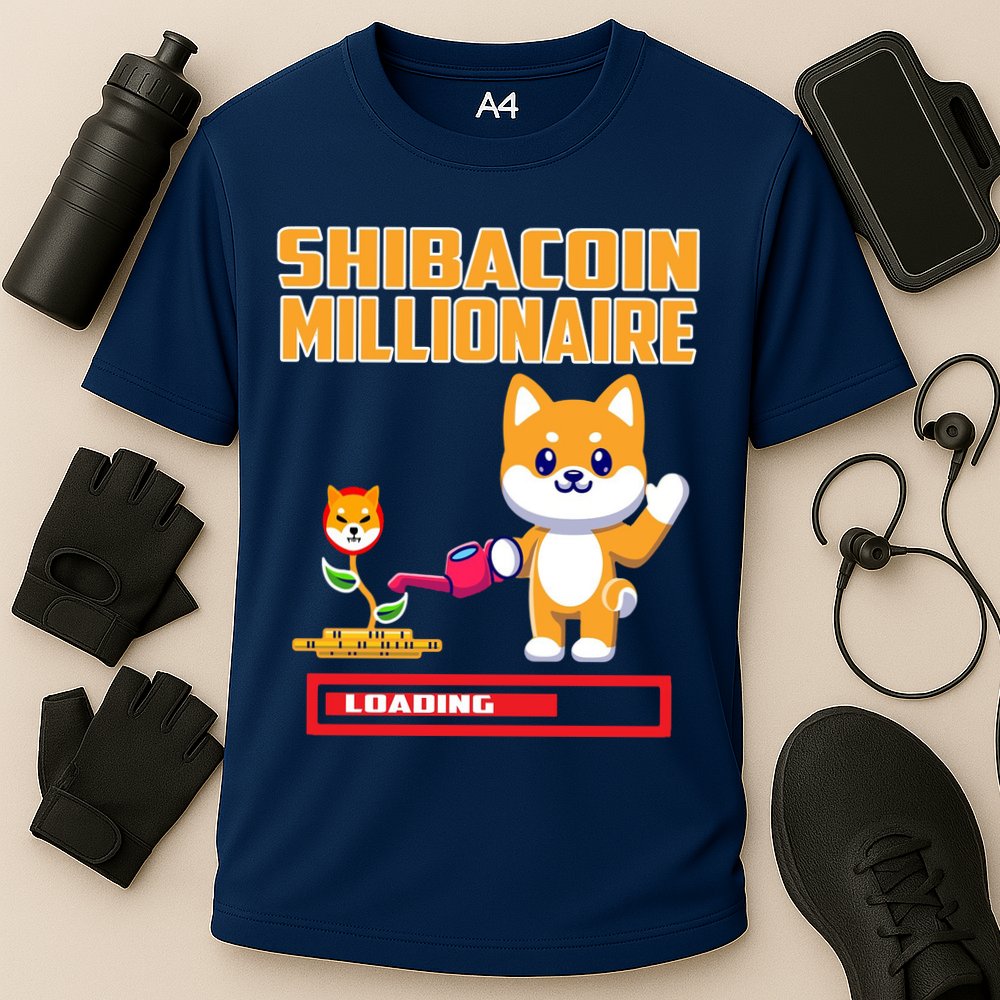 Shibacoin Millionaire Loading Performance Shirt