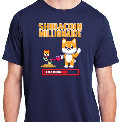 Shibacoin Millionaire Loading Adult ChromaSoft Performance T-Shirt