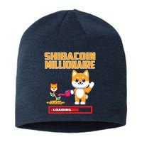 Shibacoin Millionaire Loading Sustainable Beanie