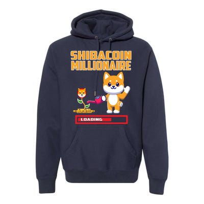 Shibacoin Millionaire Loading Premium Hoodie