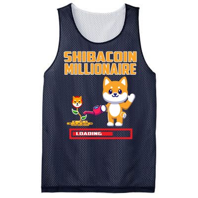 Shibacoin Millionaire Loading Mesh Reversible Basketball Jersey Tank